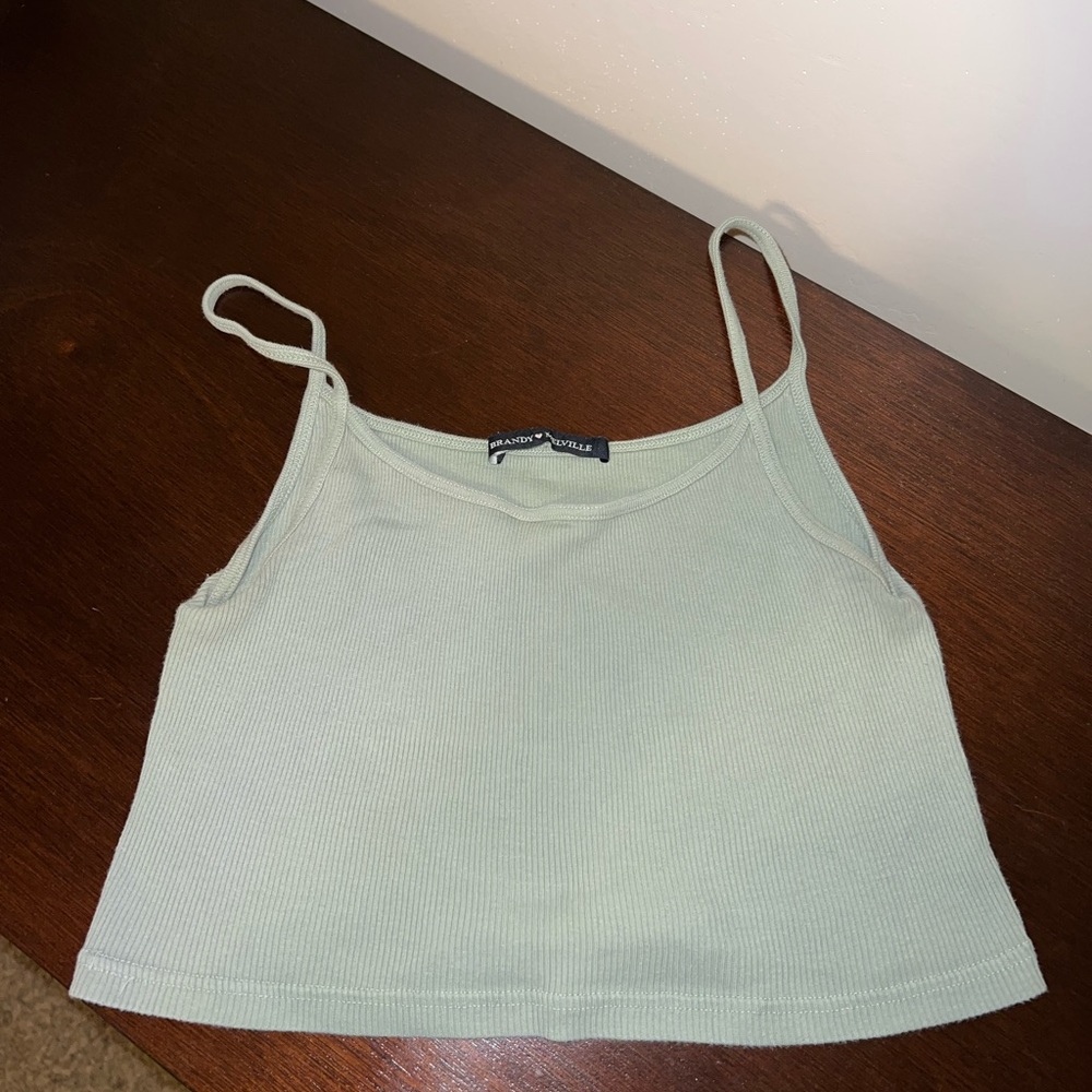 Green Brandy Melville Tank Top